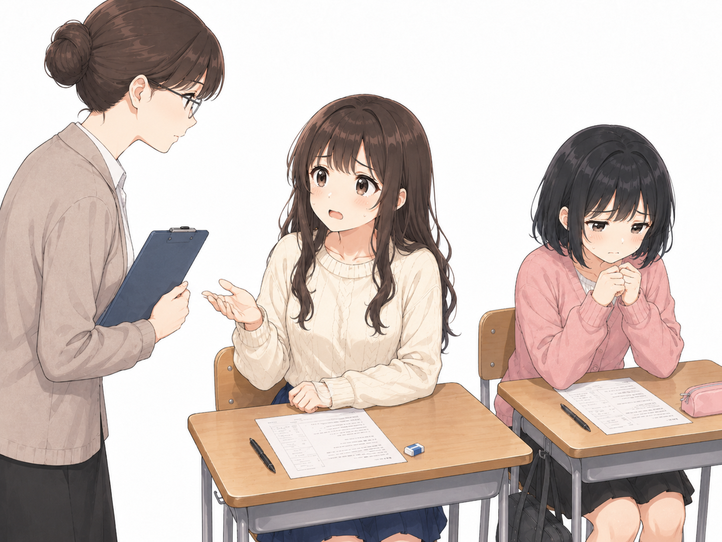 Choice ending illustration